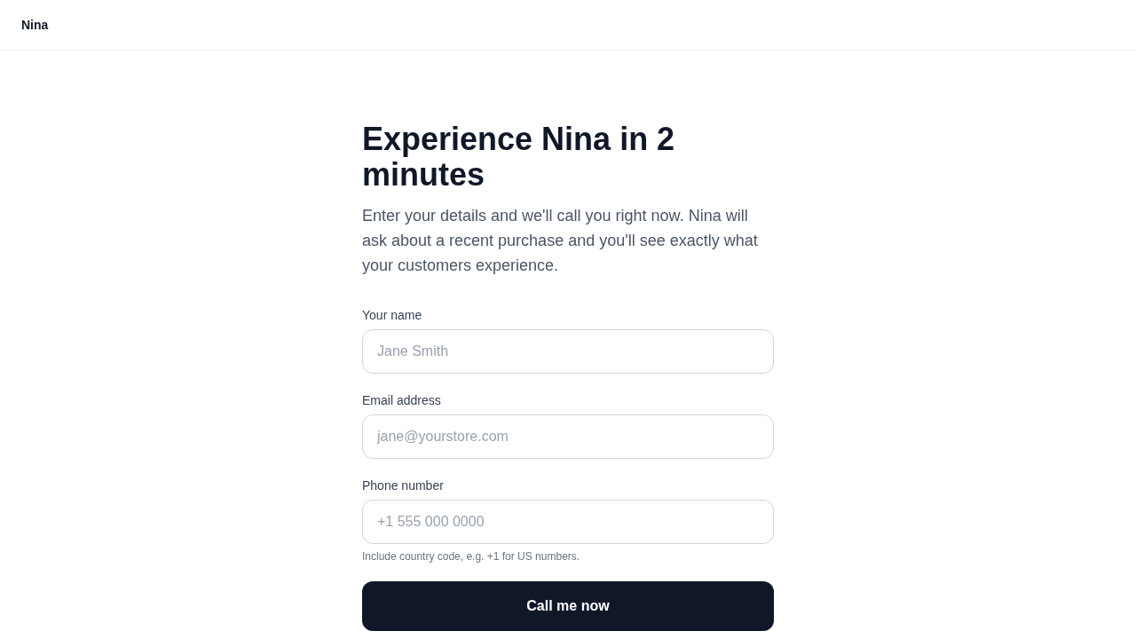 Interactive try/demo entry point